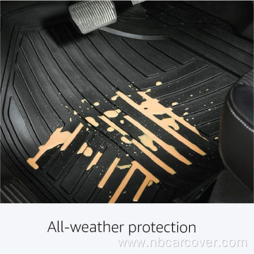 3-Piece All-Season Odorless Heavy Duty Rubber Floor Mat